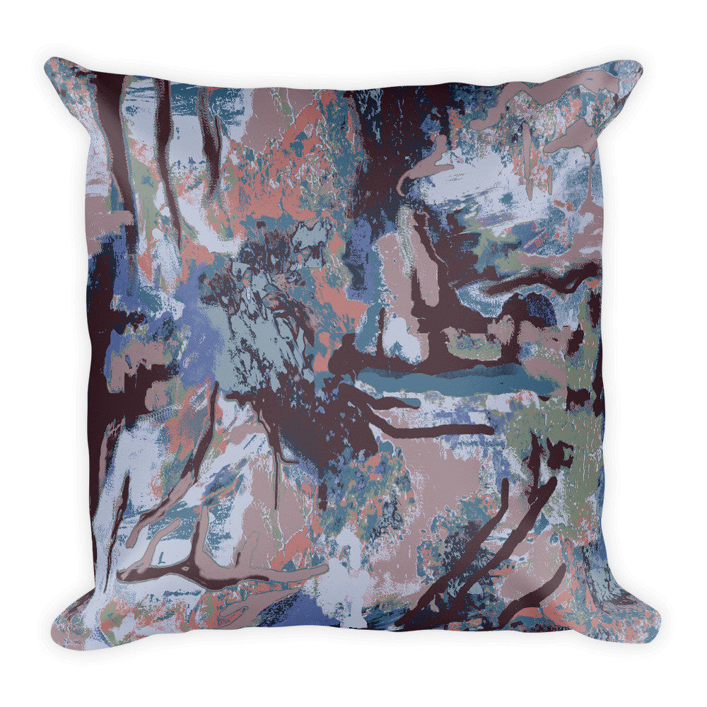 Abstract Pattern Square Pillow