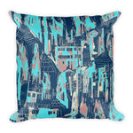 Italy Fabric Square Pillow