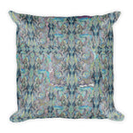 Mirror No. 2 Square Pillow